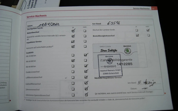 Skoda Octavia cena 21500 przebieg: 275744, rok produkcji 2009 z Rawicz małe 352